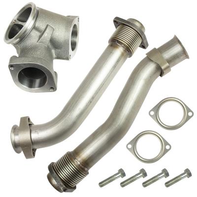 Up-Pipes Kit Ford 7.3L Power Stroke 1999.5-2003 F-250 / F-350 / Excursion / E-350 BD Diesel