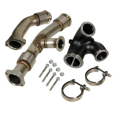 6.0L Power Stroke Up-Pipes Kit w/EGR Connector Ford 2003-2004.5 BD Diesel