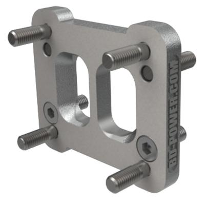 T3 to T4 Turbo Mount Adapter Exhaust Manifold Flange BD Diesel