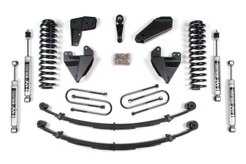 6 Inch Lift Kit Ford F150/Bronco 80-96 4WD Block Kit and Add A Leaf NX2 Nitro
