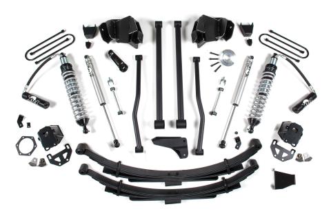 6 Inch Lift Kit Long Arm & FOX 2.5 Coil-Over Conversion Dodge Ram 2500/3500 03-07 4WD Fox 2.5 Performance Shocks Diesel  Block Kit Fox 2.5 Performance Shocks