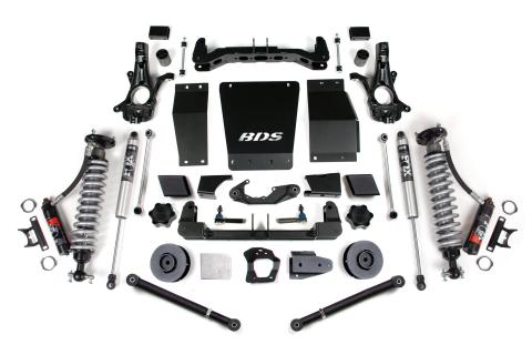 4 Inch Lift Kit FOX 2.5 Performance Elite Coil-Over Cast Steel 15-19 Suburban, Tahoe, Yukon/XL 1500 4WD