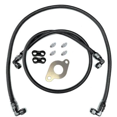 2003-2007 Cummins Braided Powersteering Hose Kit Full Send Diesel