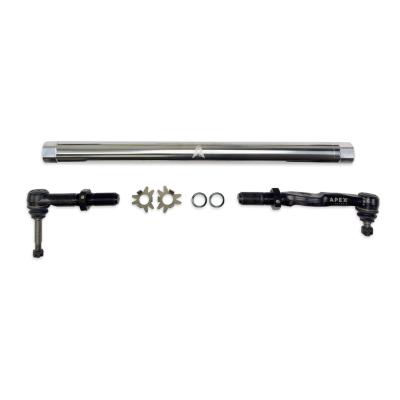 Heavy Duty Poished Aluminum Drag Link Assembly Fits: 17-25 F250/F350 Super Duty Apex Chassis