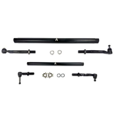 Heavy Duty ProLock Black Aluminum Tie Rod and Drag Link Assembly Fits: 17-25 F-250/F-350 Super Duty Apex Chassis