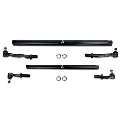 Heavy Duty ProLock Black Aluminum Tie Rod and Drag Link Assembly Fits: 03-13 RAM 2500/3500 Apex Chassis