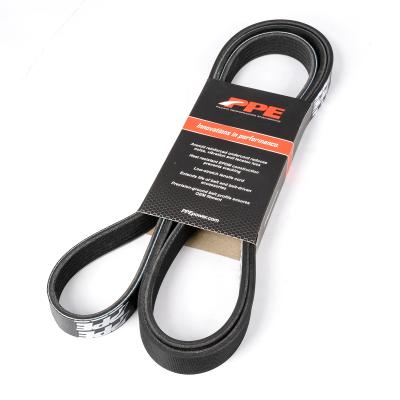 High Performance Heavy Duty Serpentine Belt 2002-2004 GM 6.6LDuramax Dual Alternator 105A W/Vacuum Pump PPE