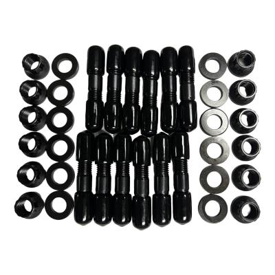 Heavy Duty Exhaust Manifold Stud Kit for Dodge/Ram (1994-20) 5.9L and 6.7L Cummins Diesel (Black Oxide) Gator Fasteners