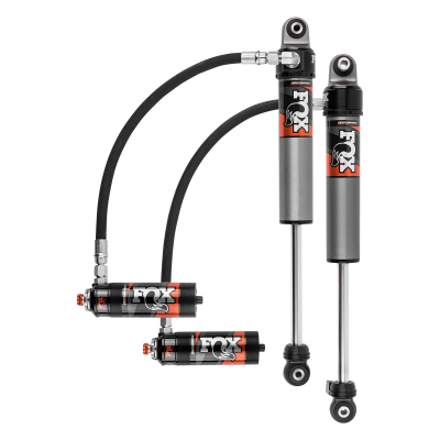 18-Up Jeep JL No Mojave Front Performance Elite 2.5 Remote Reservoir 4.5-6 Inch Lift Dual Speed Compression Adjuster Fox Offroad Shocks