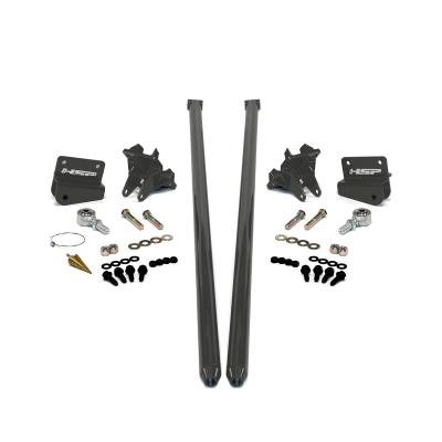 2011-2019 Silverado/Sierra 2500/3500 58 inch Bolt On Traction Bars 4 Inch Axle Diameter Kingsport Grey