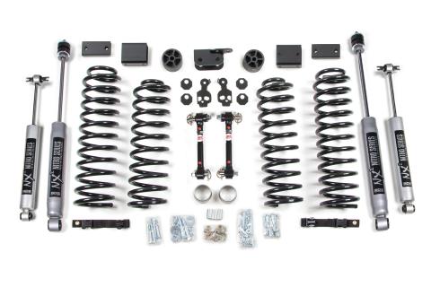 3 Inch Lift Kit Jeep Wrangler JK 12-18 4-Door Sway Bar Fixed Links Fox 2.0 Performance Shocks