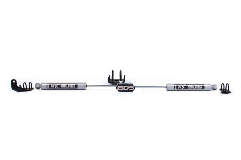 Dual Steering Stabilizer Kit w/ NX2 Shocks Dodge Ram 1500 94-01 and 2500/3500 Y-Style 94-08 4WD
