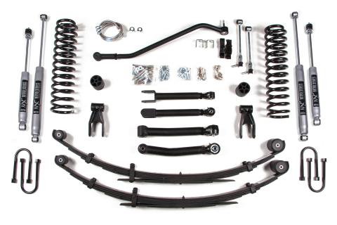 4.5 Inch Lift Kit Jeep Cherokee XJ 84-01 Chrysler 8.25 FOX 2.0 Performance