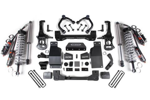 6 Inch Lift Kit FOX 2.5 Performance Elite Coil-Over Silverado/Sierra 1500 19-24 4WD Diesel Fox 2.0 Performance Shocks