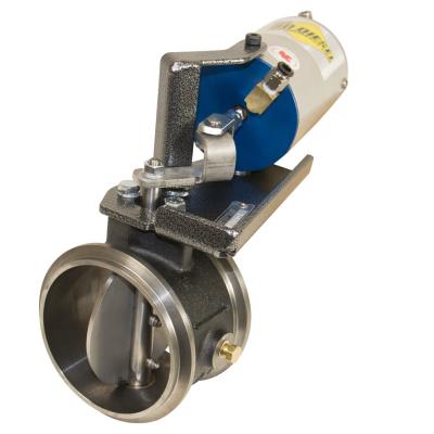 Exhaust Brake 1989-1998 Dodge 5.9L Cummins 60PSI no-APPS 4 Inch Remote Mount / Vacuum Actuated BD Diesel