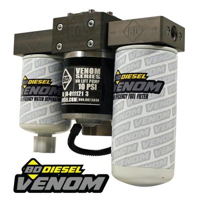 Venom Duramax Fuel Lift Pump c/w Filter and Separator Silverado/Sierra 2011-2016 6.6L 2500/3500 BD Diesel