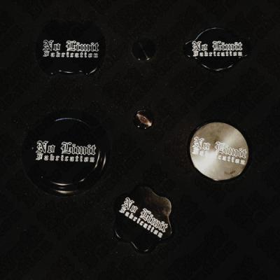 No Limit Complete Cap Set For 2017+ Ford Powerstroke Black