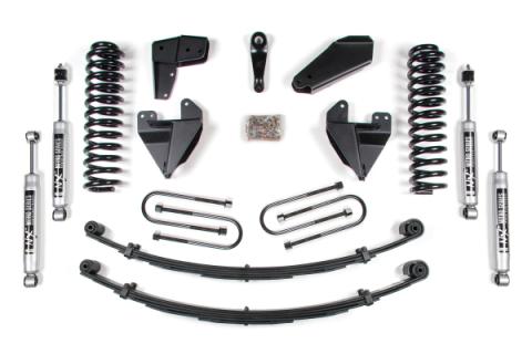 6 Inch Lift Kit Ford F150/Bronco 80-96 4WD Block Kit and Add A Leaf NX2 Nitro