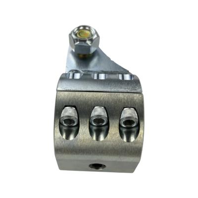 Apex Chassis Heavy Duty Stabilizer Clamp Double Shear Hydro Assist  Zinc 2 Inch ID