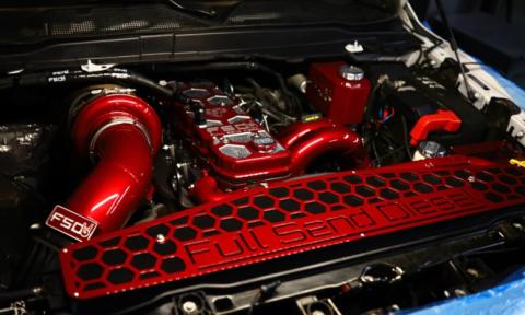 13-22 Dodge Cummins Fuse Box Cover Plate Full Send Diesel