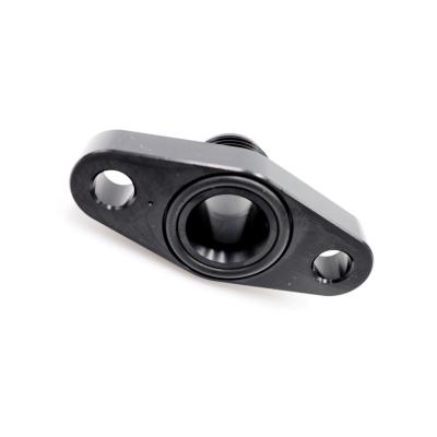 High Flow -10AN Turbo Drain Flange For S300/S400 Turbo Chargers Full Send Diesel