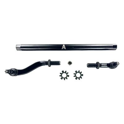 Apex Chassis Heavy Duty 2.5 Ton Flipped Drag Link Assembly in Steel Fits: 19-22 Jeep Gladiator JT 18-22 Jeep Wrangler JL/JLU . Note: This FLIP kit fits Dana 44 &amp; Dana 30 axles with a lift exceeding 4.5 inches. Requires drilling the knuckle.