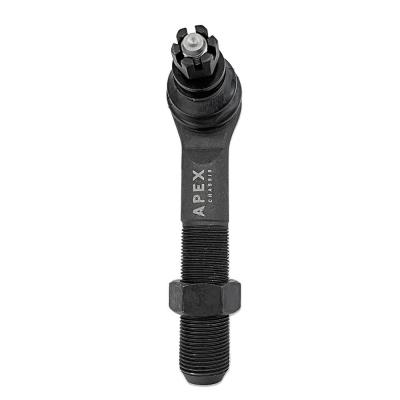 Apex Chassis Heavy Duty Tie Rod &amp; Drag Link Assembly in Steel. Fits:  07-18 Jeep Wrangler JK JKU Rubicon Sahara Sport. Note this FLIP kit fits vehicles with a lift exceeding 3.5 inches. This kit requires drilling the knuckle and includes the taper sleeve
