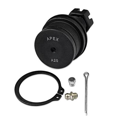 Apex Chassis Heavy Duty Jeep Heavy Duty Ball Joint Kit Fits: 4-83 Cherokee 72-83 CJ 72-73 Commando 81-85 CJ8 Scrambler 74-83 Wagoneer Includes: 1 Upper &amp; 1 Lower