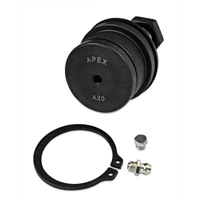 Apex Chassis Heavy Duty Jeep Heavy Duty Ball Joint Kit Fits: 4-83 Cherokee 72-83 CJ 72-73 Commando 81-85 CJ8 Scrambler 74-83 Wagoneer Includes: 1 Upper &amp; 1 Lower