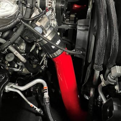 Boost Tube Upgrade Kit Fits 20-26 Chevy/GMC 2500/3500 6.6L Duramax, L5P Red Powdercoat Banks Power