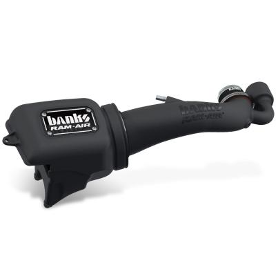 Banks Ram-Air, Big-Ass Dry Filter Cold Air Intake System for 18-25 Jeep Wrangler JL 3.6L 20-25 Gladiator 3.6L