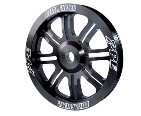 Dual Fueler Pulley Wheel 816 GM Aluminum Black