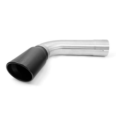 2020+ GM 6.6L Duramax 304 Stainless Steel Four Inch Performance Exhaust Upgrade Black