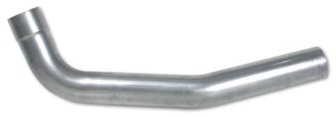 Exhaust Pipe 4 Inch Second Section Only Pass 00-Early 03 Ford F250/F350 F550 Rollover-Peformance Exhaust Tail Pipe Diamond Eye