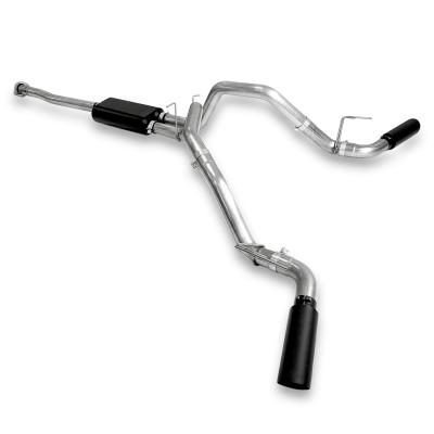 2019-2023 RAM 1500 5.7L HEMI Cat Back Exhaust System Dual Exit Black PPE Diesel