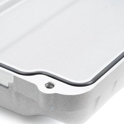 2005-2019 Jeep/Dodge/Chrysler w/ WA580, W5A580, NAG1 Transmission Heavy-Duty Cast Aluminum Transmission Pan Black