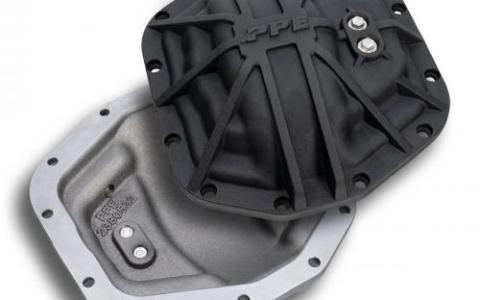2018-2023 Jeep JL/JT/Ford Bronco Dana-M220 Heavy-Duty Nodular Iron Rear Differential Cover Black PPE Diesel