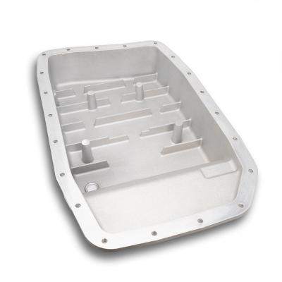 07-19 F150/Expedition/Navigator, 17-19 Super Duty 6R80/6R100 Cast Aluminum Transmission Pan Brushed Pacific Performance Engineering