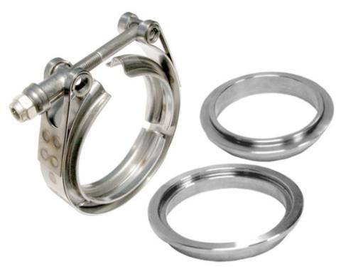 3.5 Inch V Band 3 Piece Set 1C 1M 1F Aluminum PPE Diesel