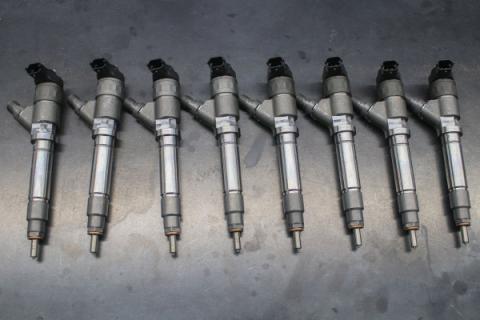 Chevy Duramax 08-10 LMM Brand New 250 Percent Over Injector Set (SAC Nozzles) Dynomite Diesel