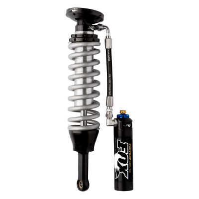 12-Up Ford T6 Ranger 4WD &amp; 2wd Hi-Rider Front Coilover Factory Race 2.5 Remote Reservoir 5.1 Inch 0-2 Inch Lift Dual Speed Compression Adjuster Fox Offroad Shocks