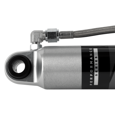 17-Up Ford F-250/F-350 Superduty Rear Performance Series 2.0 Remote Reservoir 12.1 Inch 0-1 Inch Lift 8 Clicks Of Adjustment Fox Offroad Shocks