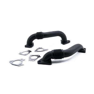 2001-2004 Chevrolet / GMC 2 inch Replacement Up-Pipes Ceramic