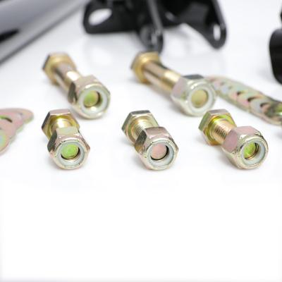 2001-2010 Silverado/Sierra 2500/3500 70 Inch Bolt On Traction Bars 3.5 Inch Axle Diameter Kingsport Grey