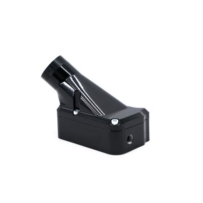 2001-2005 Silverado/Sierra 2500/3500 Billet Forward Facing Thermostat Housing Kit Kingsport Grey