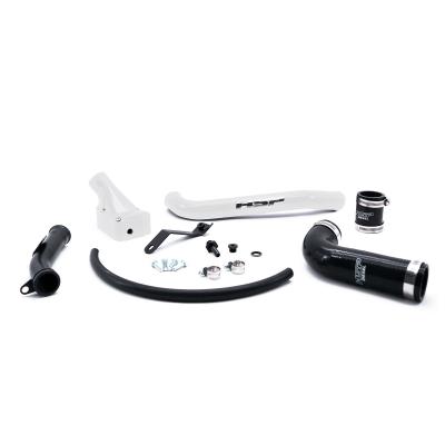 2006-2010 Chevrolet / GMC Billet Forward Facing Thermostat Housing Kit Polar White