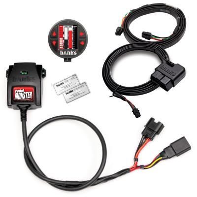 PedalMonster Throttle Sensitivity Booster, Standalone and iDash Kits for 07-19 Ram 2500/3500 11-20 Ford F-Series 6.7L Banks Power