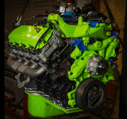 6.0L 03-07 Powerstroke Full Running Daily Driver Crate Engine E-Series Ford Diesel 20MM Heads for Manual Transmission Choate Performance