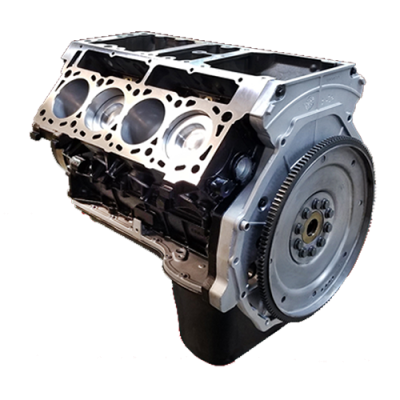 6.0L 03-07 Powerstroke Short Block Daily Driver Ford Diesel Crate Engine F-Series for Manual Transmission Choate Performance
