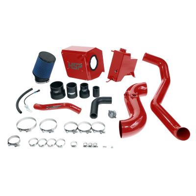 HSP Deluxe No Bridge/Cold Side Bundle Kit For 2013-2014 Silverado/Sierra 2500/3500-Flag Red